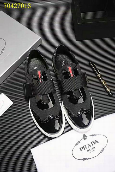 Prada casual shoes men-088